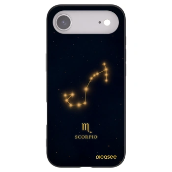 Picasee husă neagră din silicon pentru Apple iPhone Air - SCORPIO