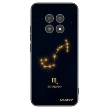 Picasee husă neagră din silicon pentru Realme 12X - SCORPIO