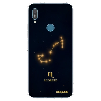 Picasee husă transparentă din silicon pentru Huawei Y6 2019 - SCORPIO