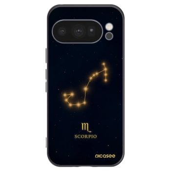Picasee husă neagră din silicon pentru Google Pixel 10 Pro - SCORPIO