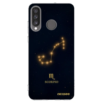 Picasee husă transparentă din silicon pentru Huawei P30 Lite - SCORPIO