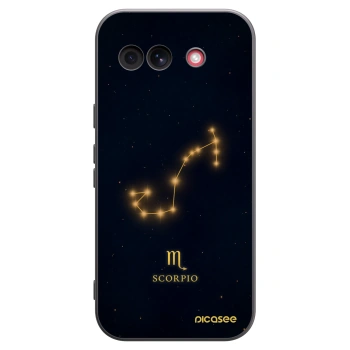 Picasee husă neagră din silicon pentru Google Pixel 10a - SCORPIO