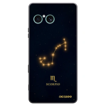 Picasee husă neagră din silicon pentru Sony Xperia 10 VII - SCORPIO