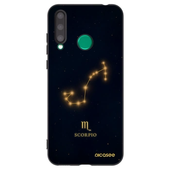 Picasee husă neagră din silicon pentru Honor 20 Lite - SCORPIO