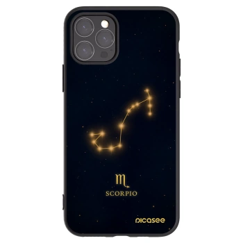 Picasee husă neagră din silicon pentru Apple iPhone 11 Pro - SCORPIO
