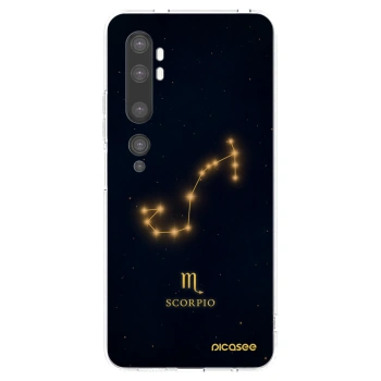 Picasee husă transparentă din silicon pentru Xiaomi Mi Note 10 (Pro) - SCORPIO