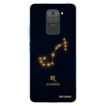 Picasee husă neagră din silicon pentru Xiaomi Redmi Note 9 - SCORPIO