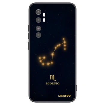 Picasee husă neagră din silicon pentru Xiaomi Mi Note 10 Lite - SCORPIO