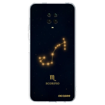 Picasee husă transparentă din silicon pentru Xiaomi Redmi Note 9S - SCORPIO