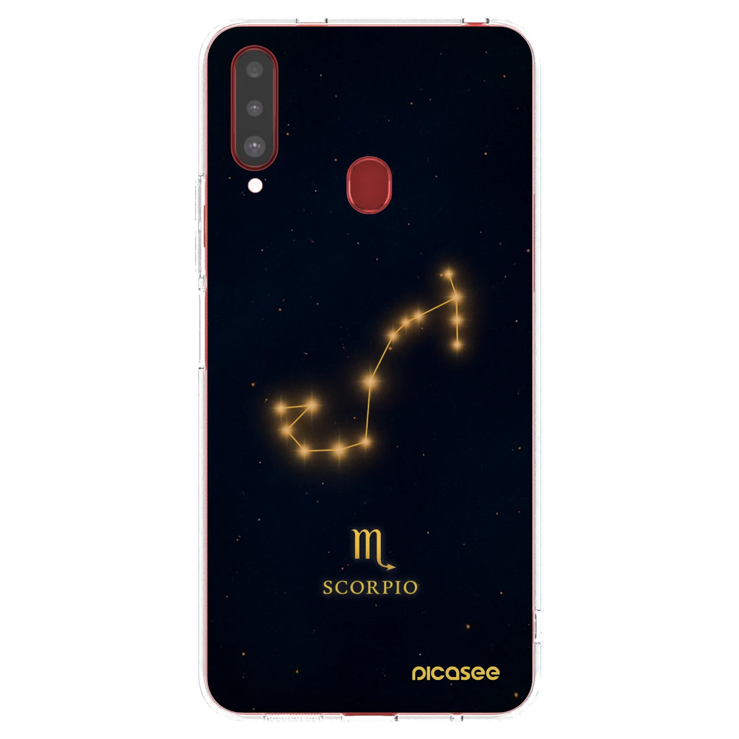 Picasee husă transparentă din silicon pentru Samsung Galaxy A20s - SCORPIO