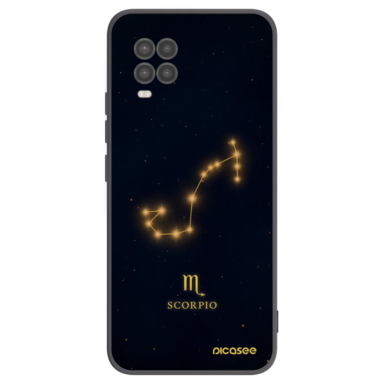 Picasee husă neagră din silicon pentru Xiaomi Mi 10 Lite - SCORPIO