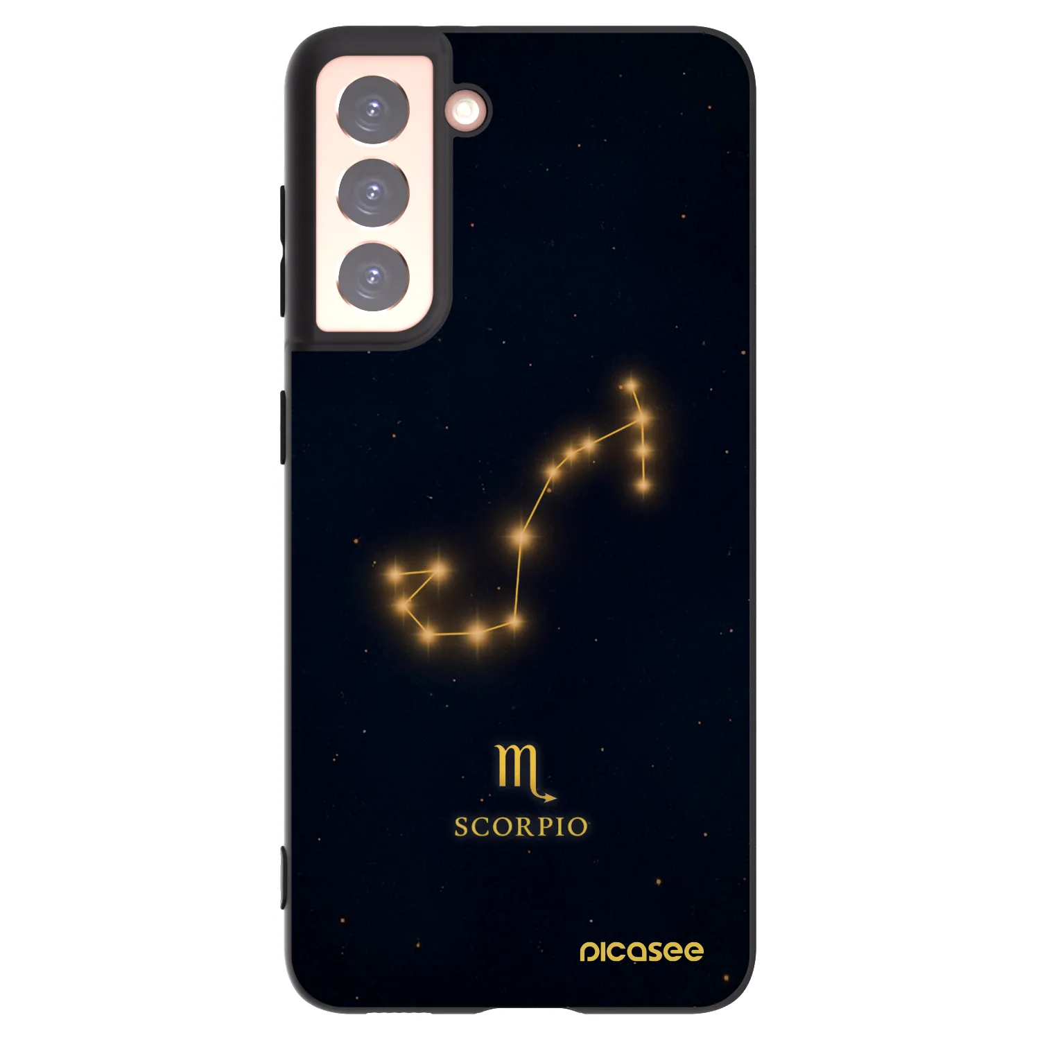 Picasee husă neagră din silicon pentru Samsung Galaxy S21 5G G991B - SCORPIO