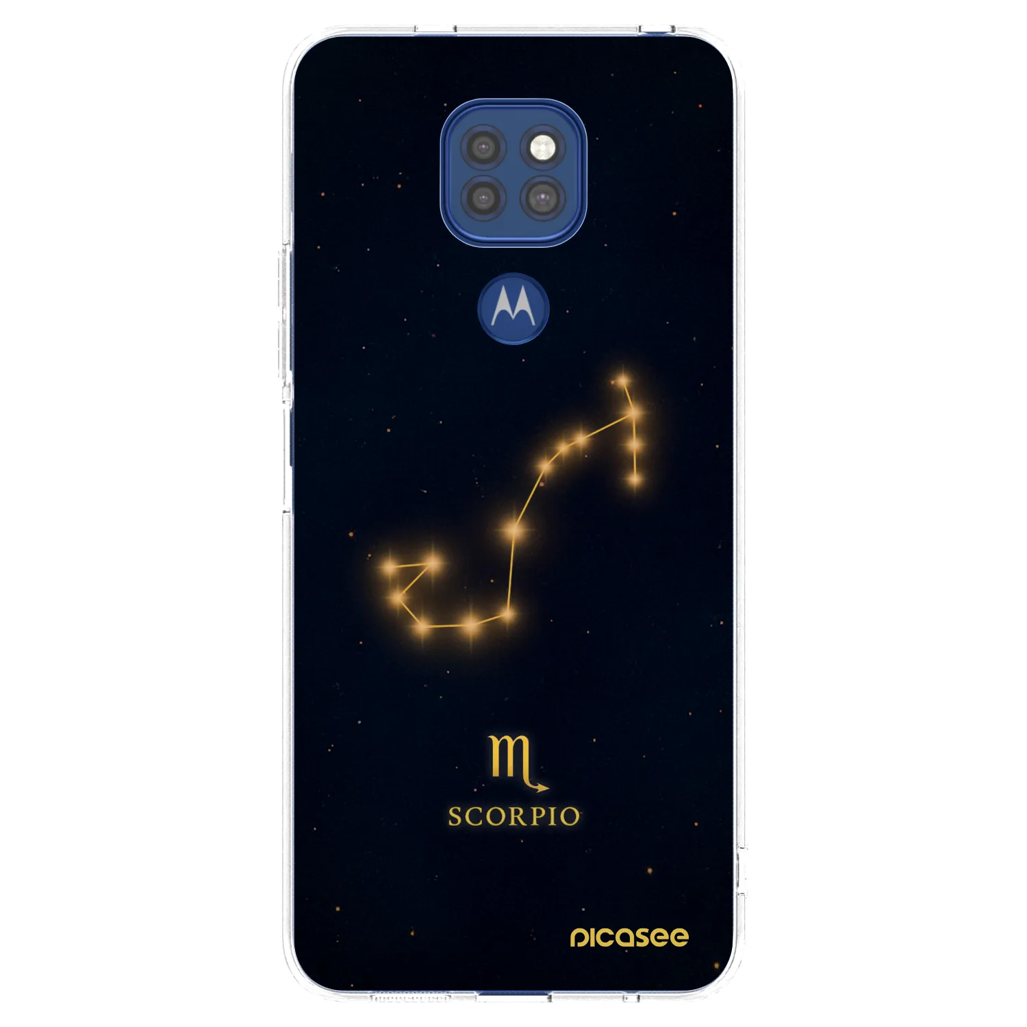 Picasee husă transparentă din silicon pentru Motorola Moto G9 Play - SCORPIO