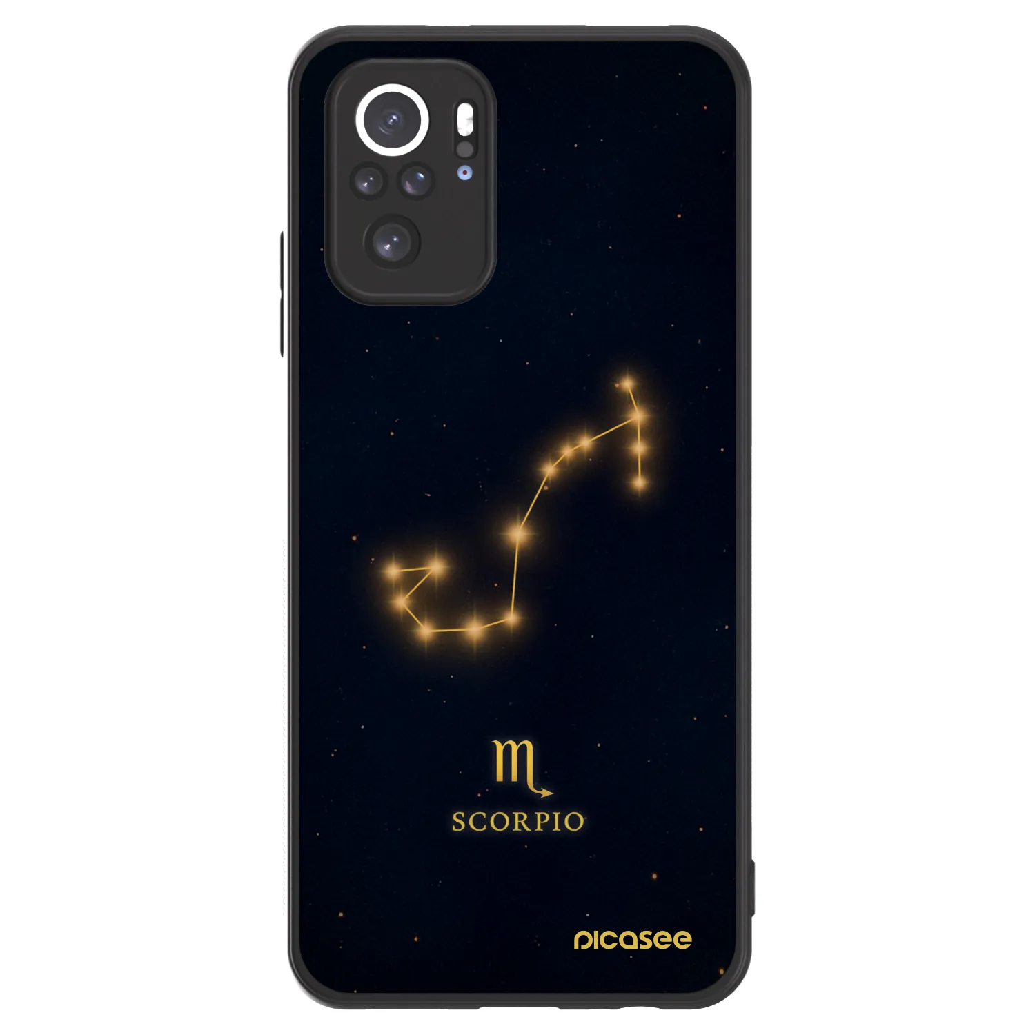 Picasee ULTIMATE CASE pentru Xiaomi Redmi Note 10 - SCORPIO