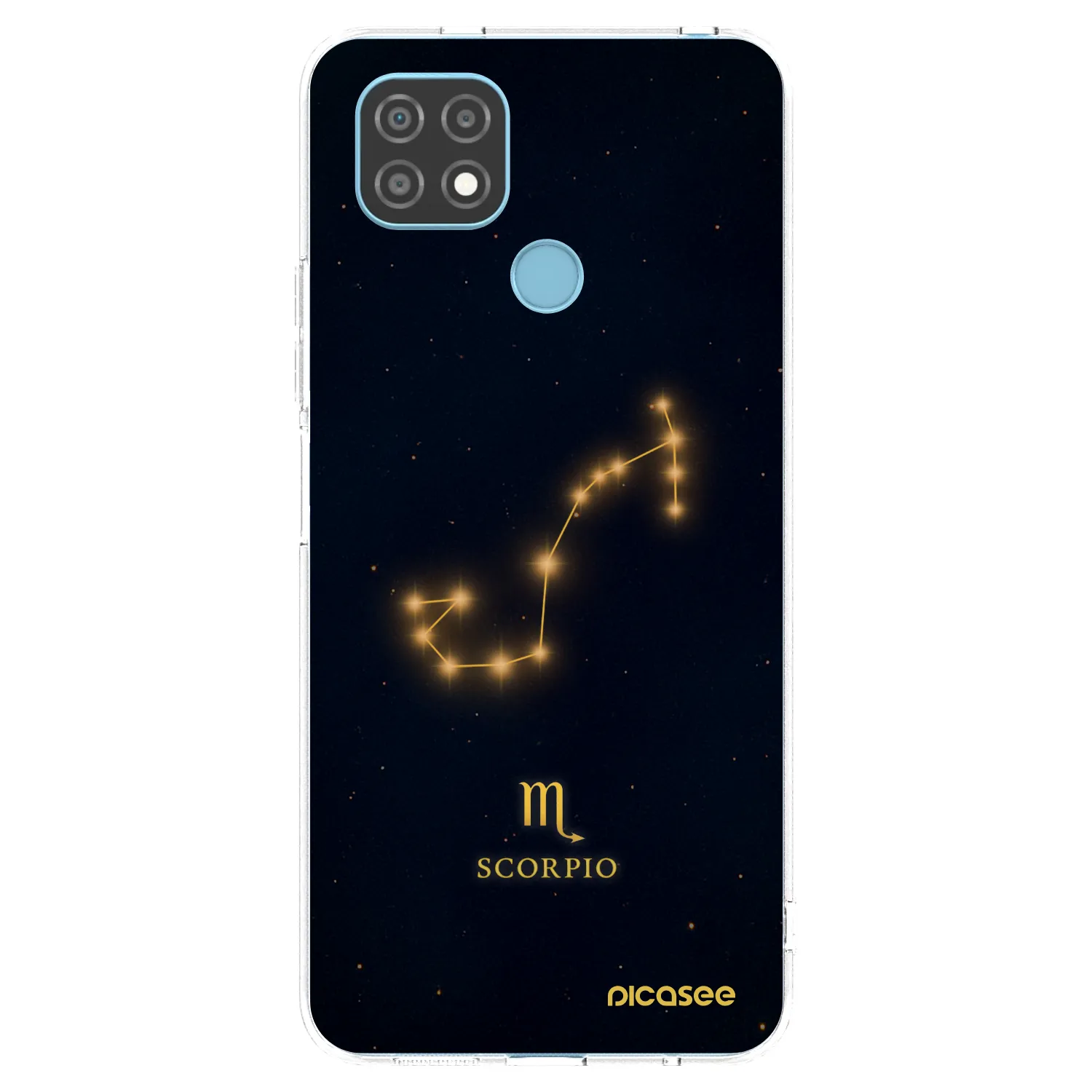 Picasee husă transparentă din silicon pentru Realme C21 - SCORPIO