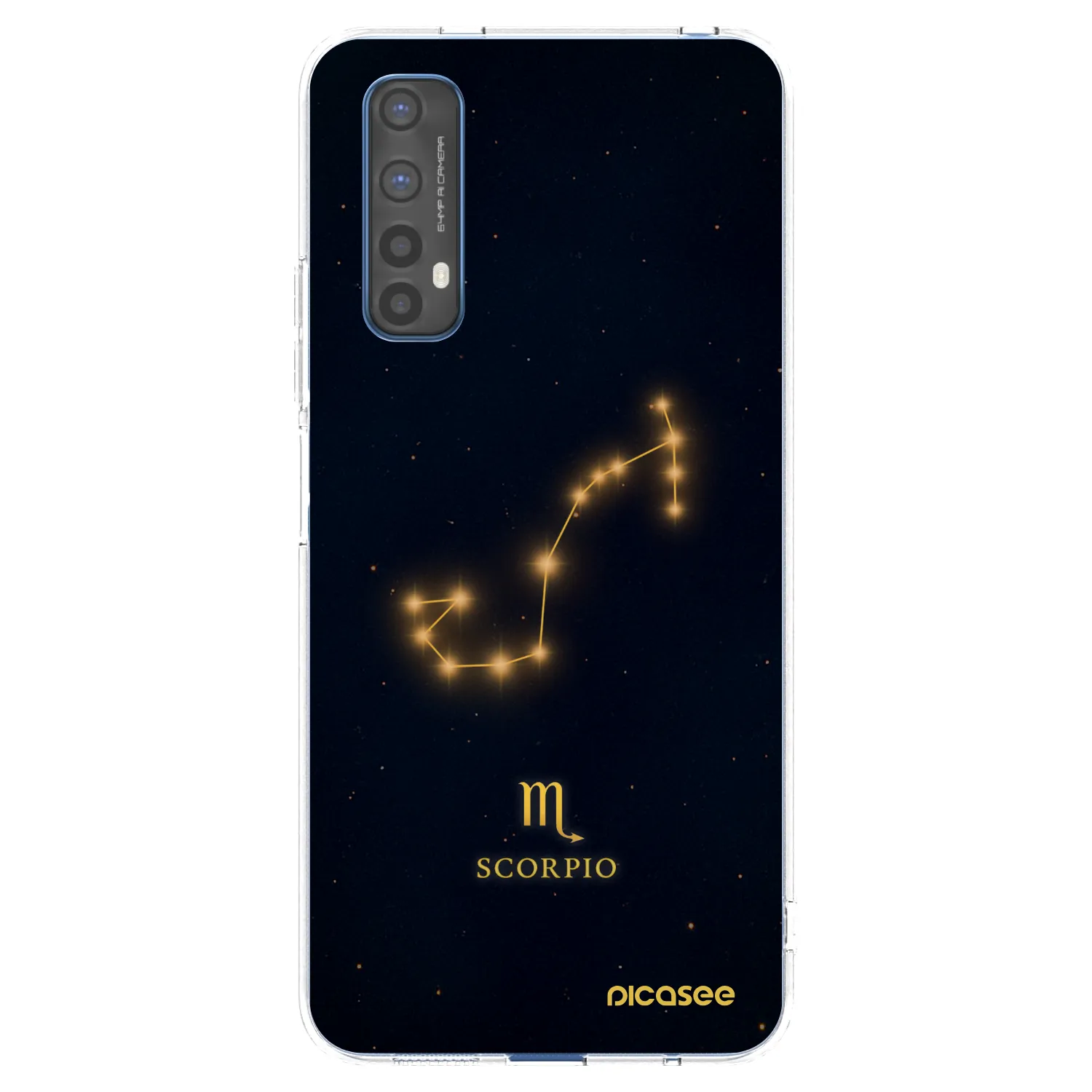 Picasee husă transparentă din silicon pentru Realme 7 - SCORPIO