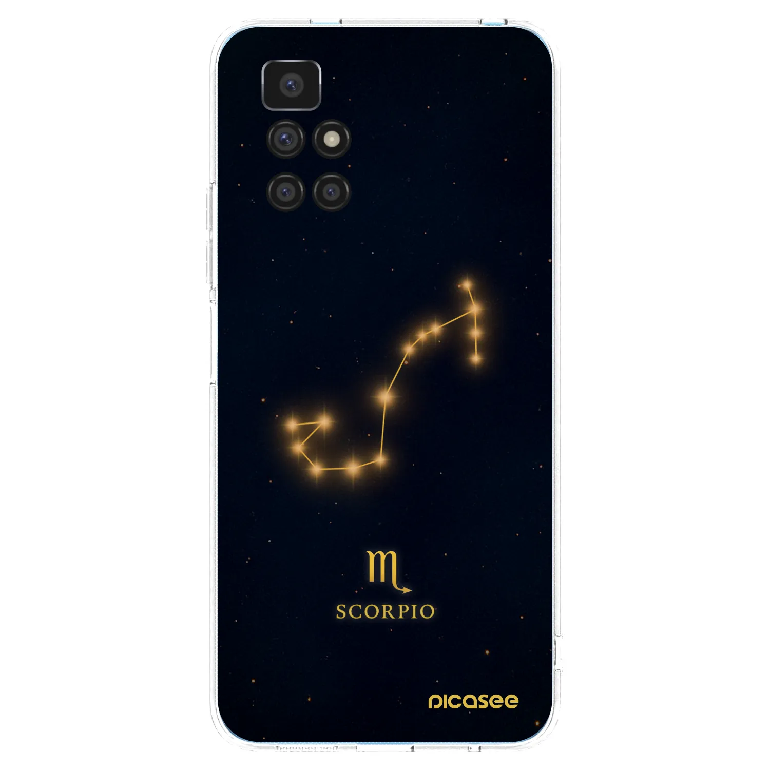 Picasee husă transparentă din silicon pentru Xiaomi Redmi 10 - SCORPIO