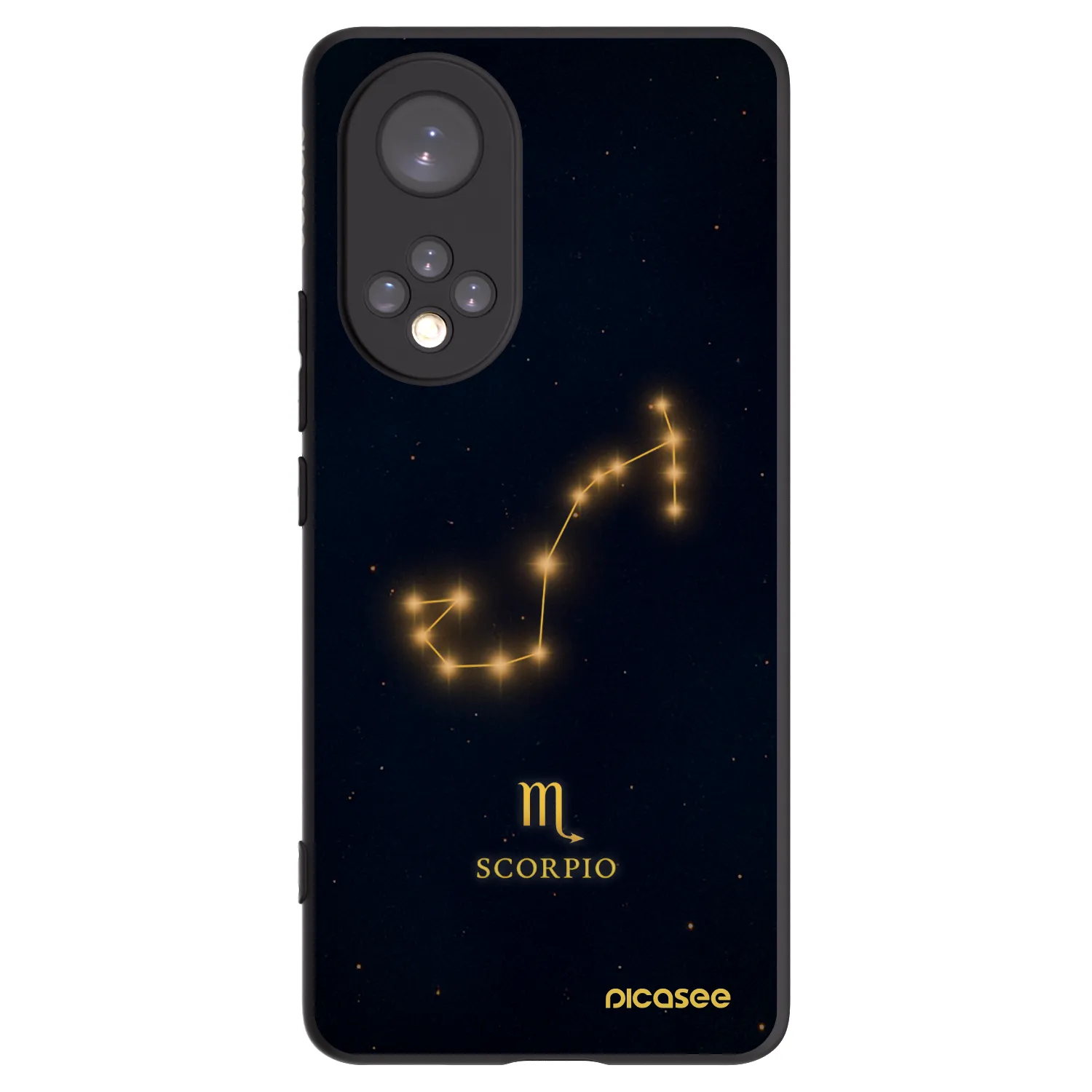 Picasee husă neagră din silicon pentru Huawei Nova 9 - SCORPIO