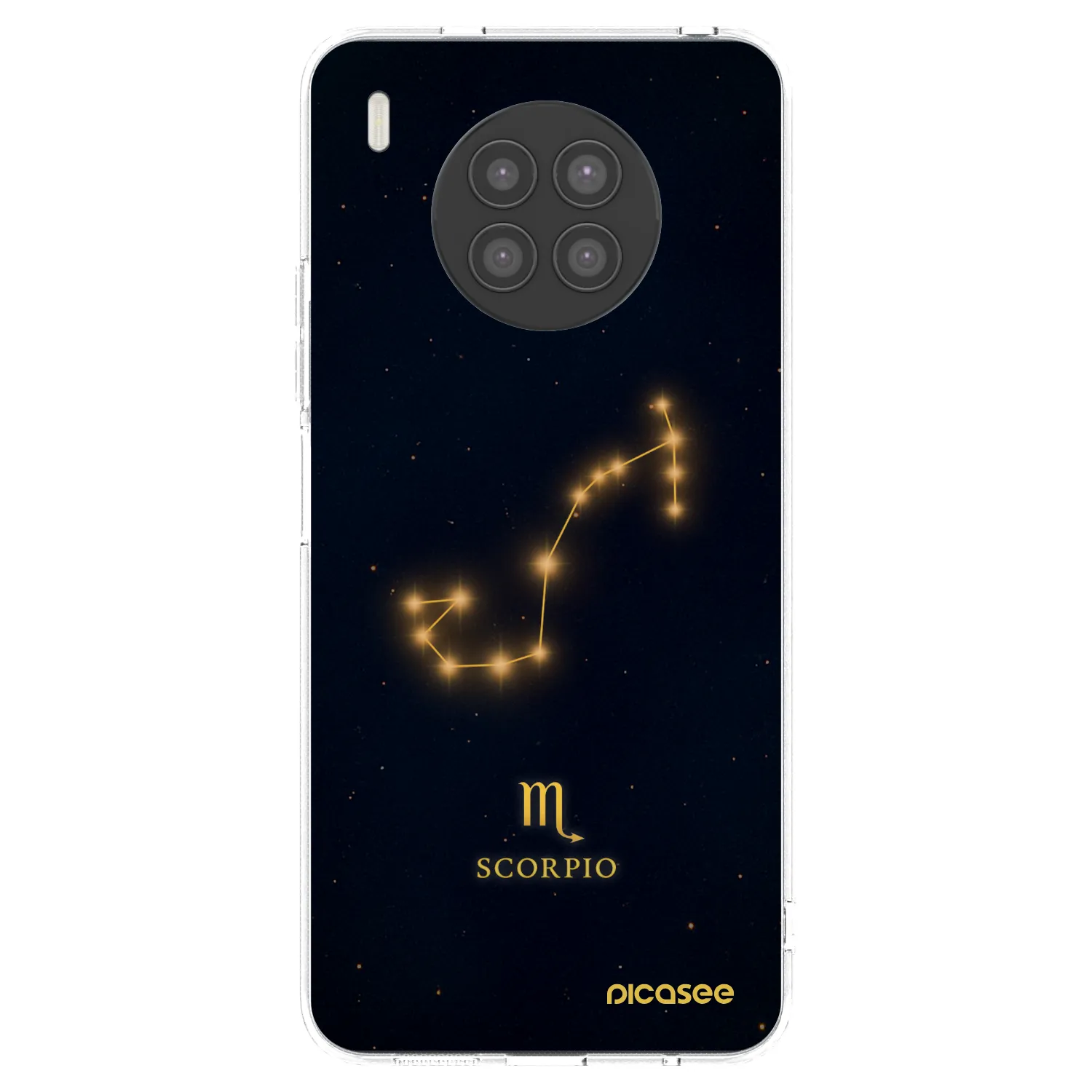 Picasee husă transparentă din silicon pentru Huawei Nova 8i - SCORPIO