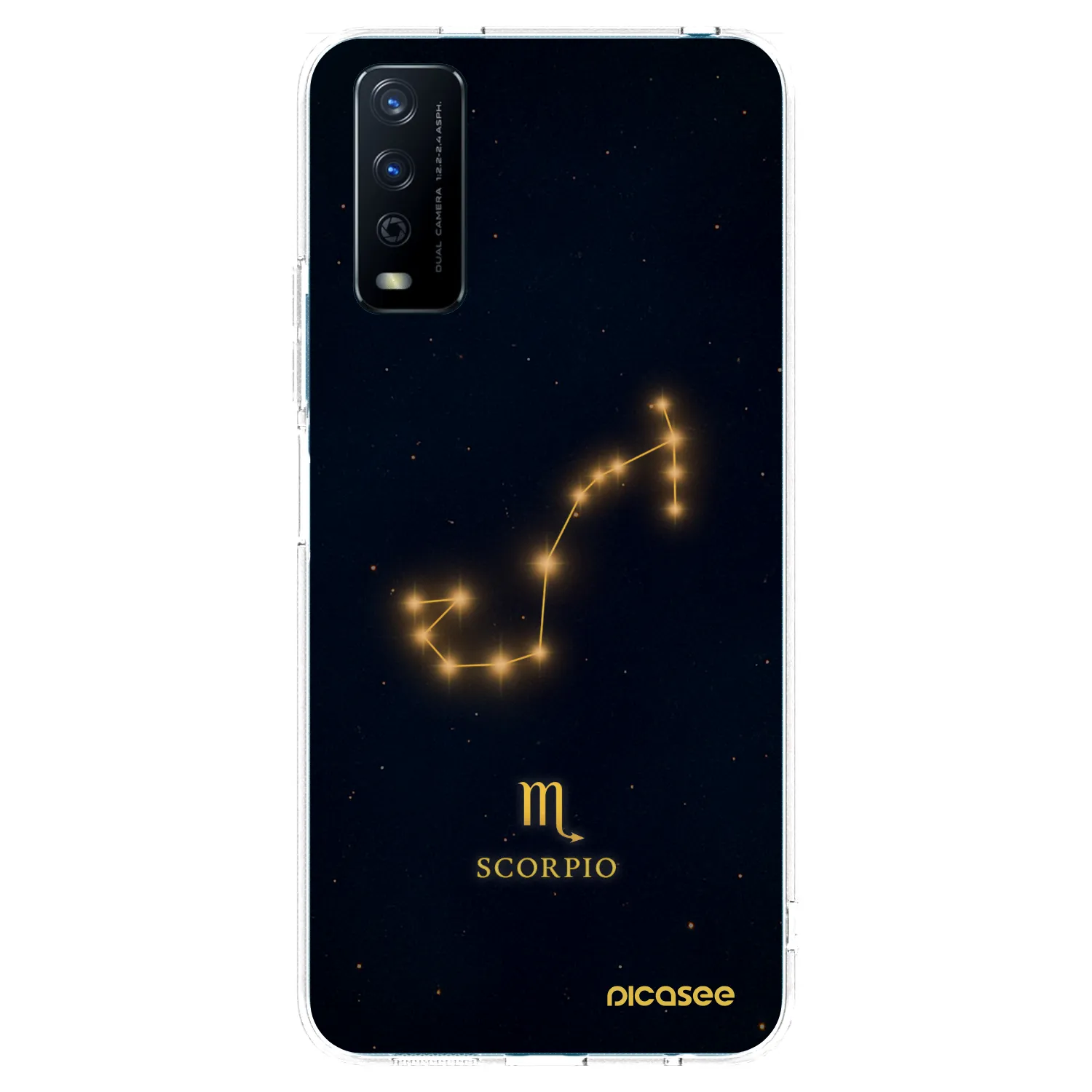 Picasee husă transparentă din silicon pentru Vivo Y11s - SCORPIO