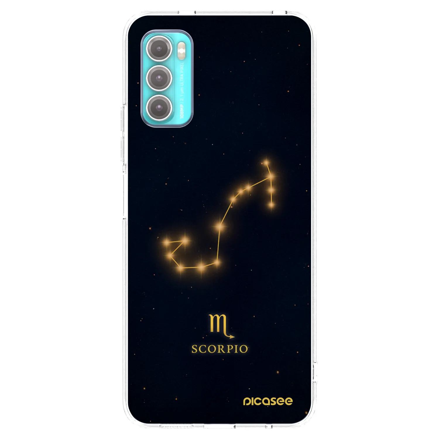 Picasee husă transparentă din silicon pentru Motorola Moto G60 - SCORPIO