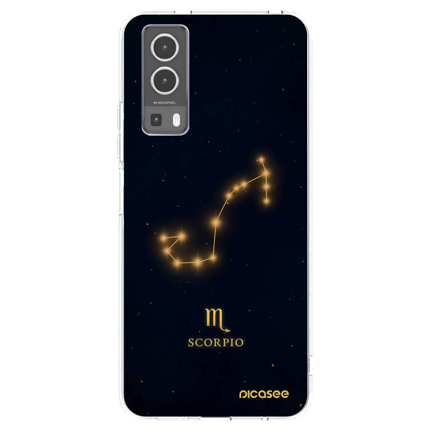 Picasee husă transparentă din silicon pentru Vivo Y72 5G - SCORPIO