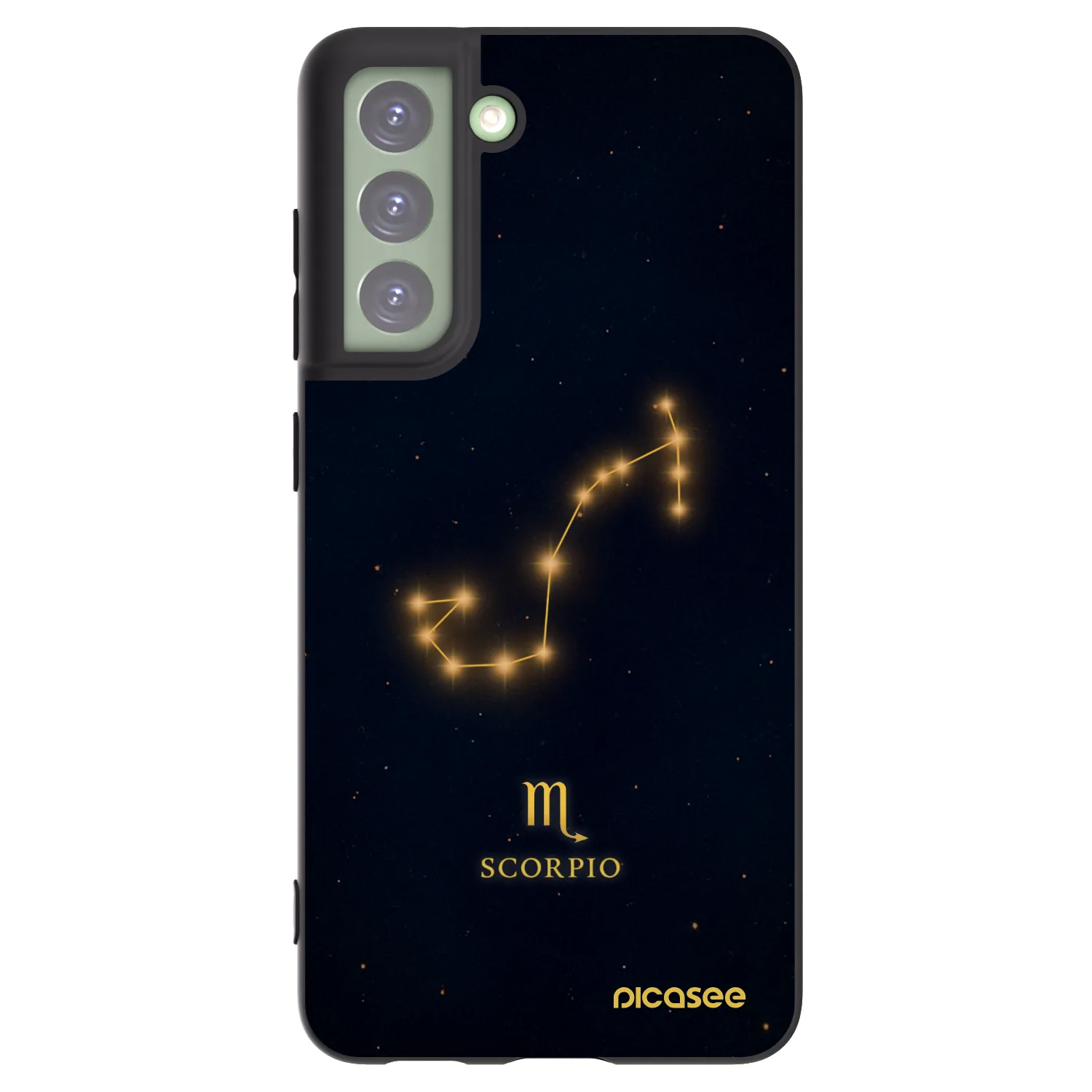 Picasee husă neagră din silicon pentru Samsung Galaxy S21 FE 5G - SCORPIO