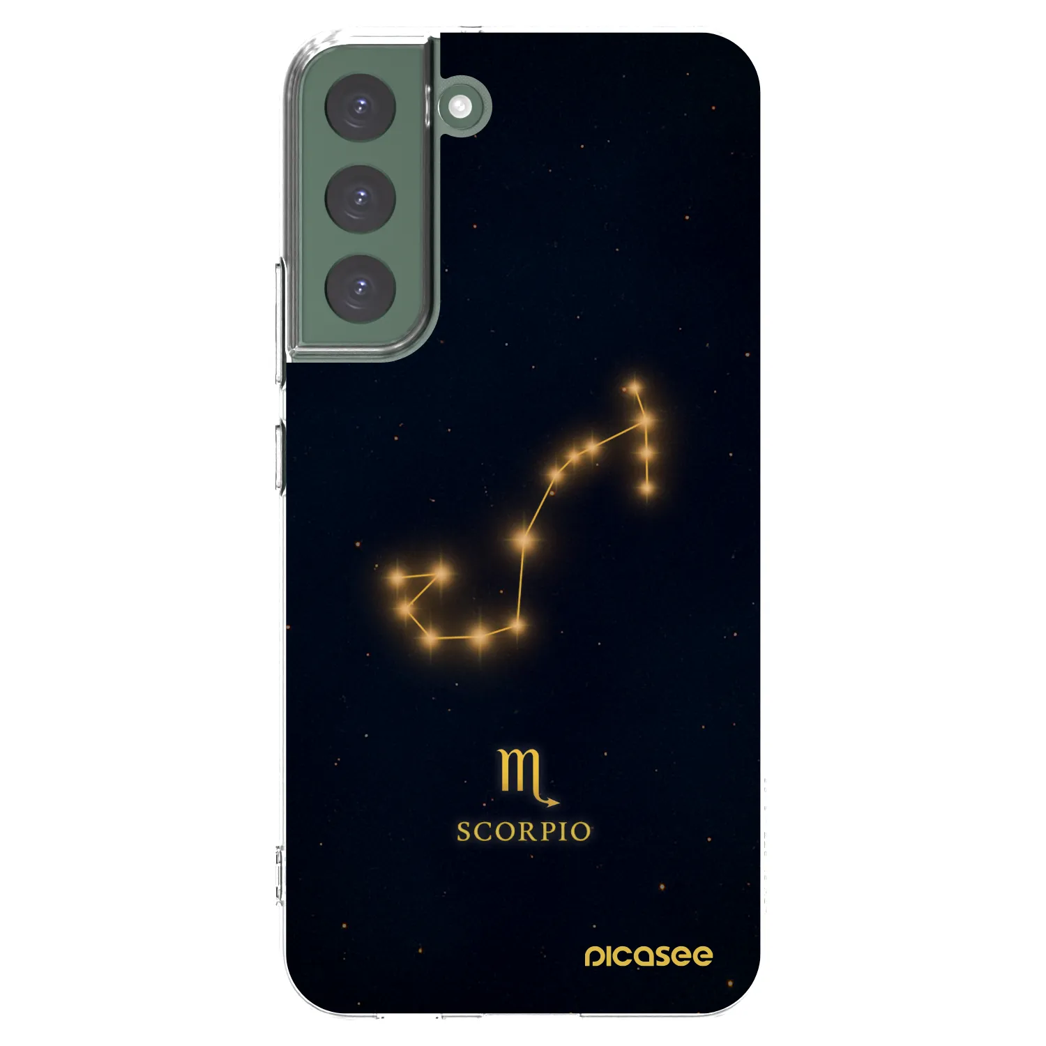 Picasee husă transparentă din silicon pentru Samsung Galaxy S22+ 5G - SCORPIO