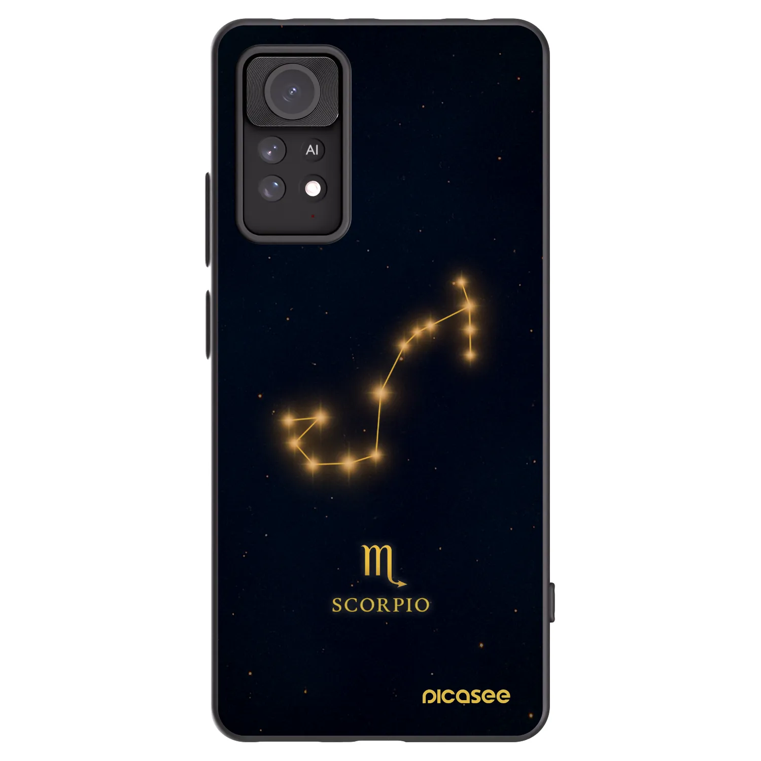 Picasee husă neagră din silicon pentru Xiaomi Redmi Note 11 Pro 5G - SCORPIO
