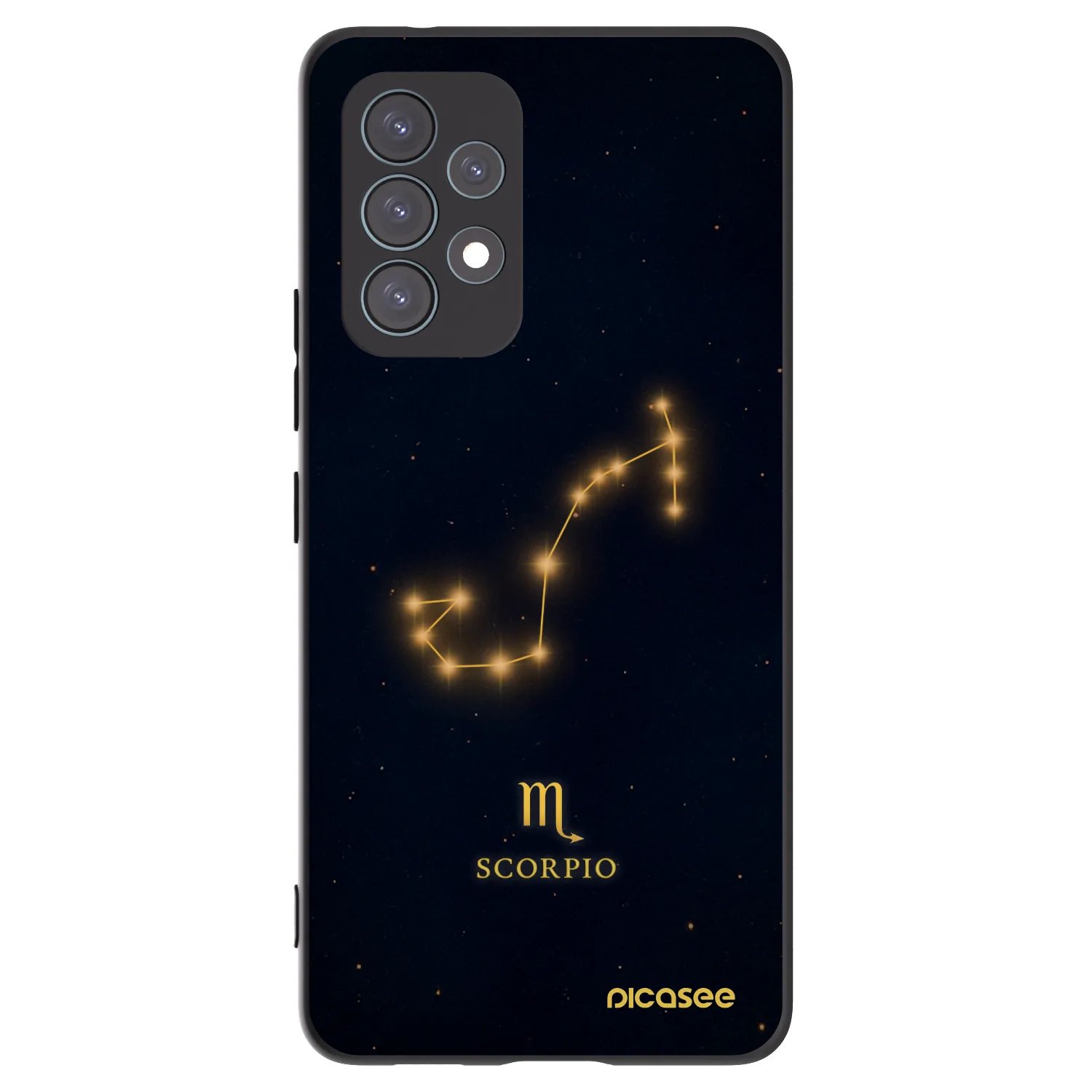 Picasee husă neagră din silicon pentru Samsung Galaxy A53 5G A536 - SCORPIO