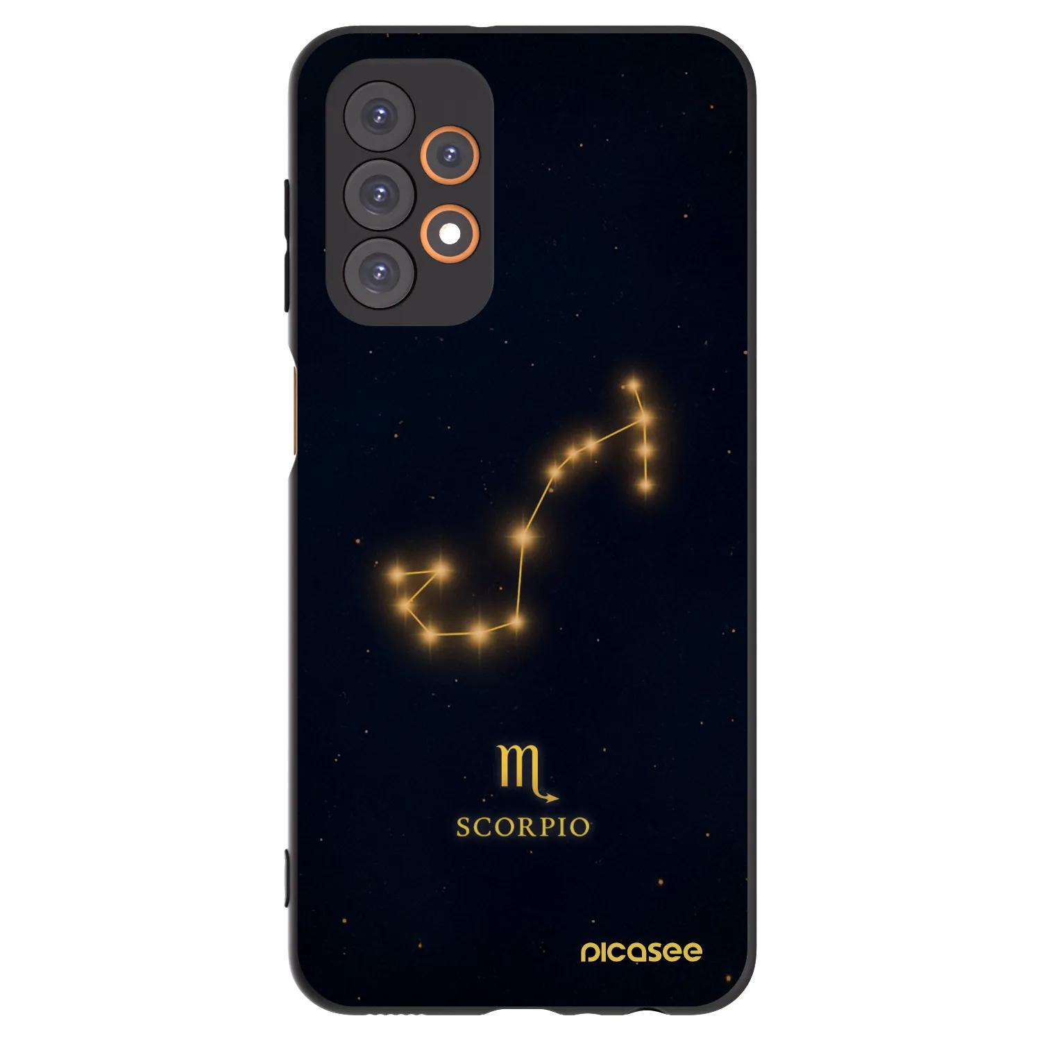 Picasee husă neagră din silicon pentru Samsung Galaxy A23 A236B 5G - SCORPIO