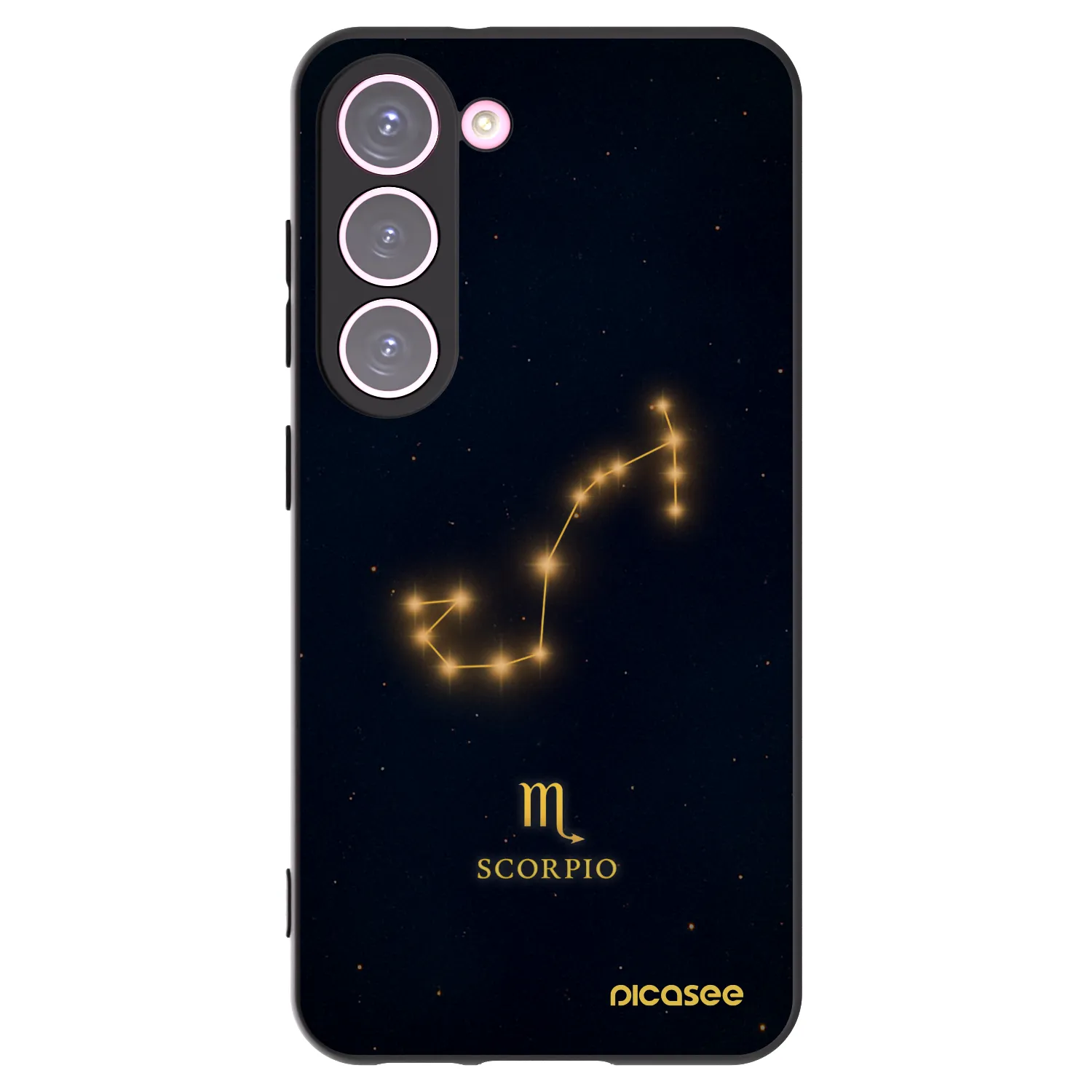 Picasee husă neagră din silicon pentru Samsung Galaxy S23 5G - SCORPIO