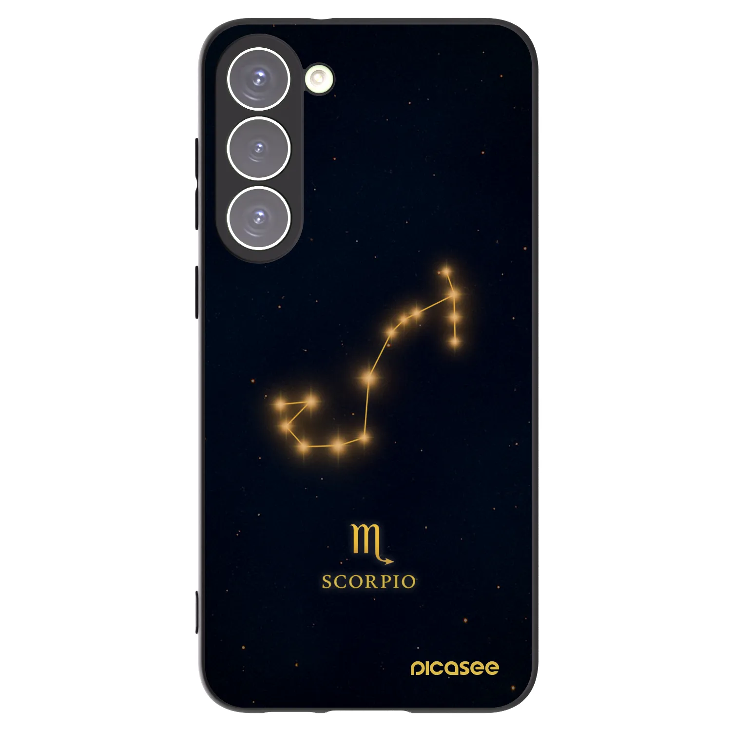 Picasee husă neagră din silicon pentru Samsung Galaxy S23+ 5G - SCORPIO