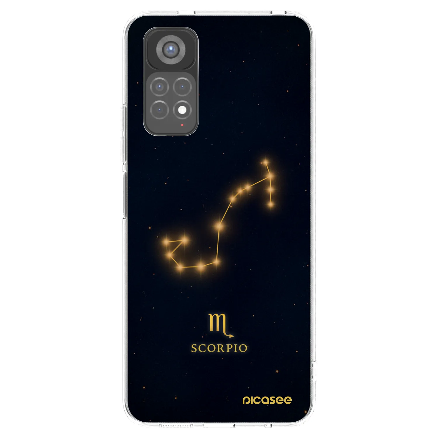 Picasee husă transparentă din silicon pentru Xiaomi Redmi Note 11S 5G - SCORPIO