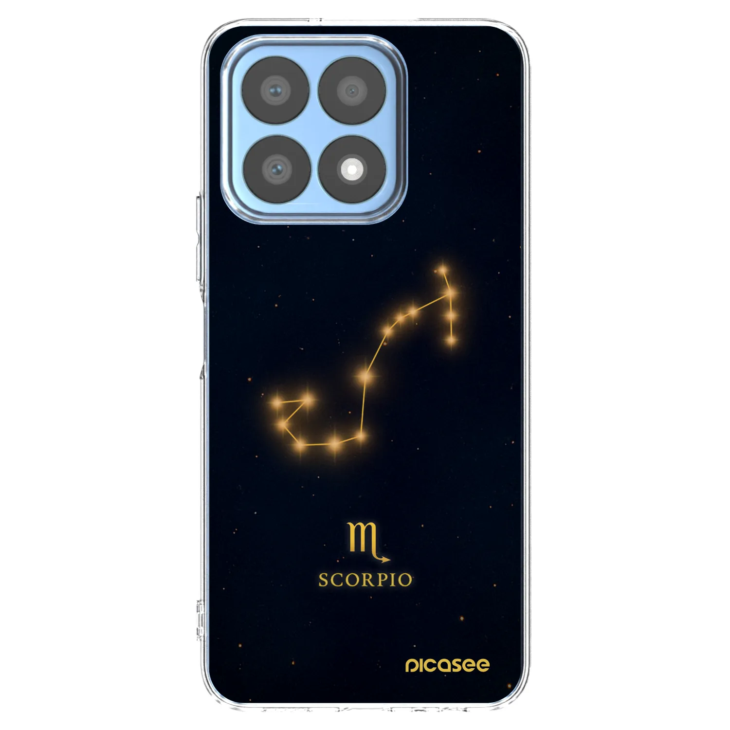 Picasee husă transparentă din silicon pentru Honor X8a - SCORPIO