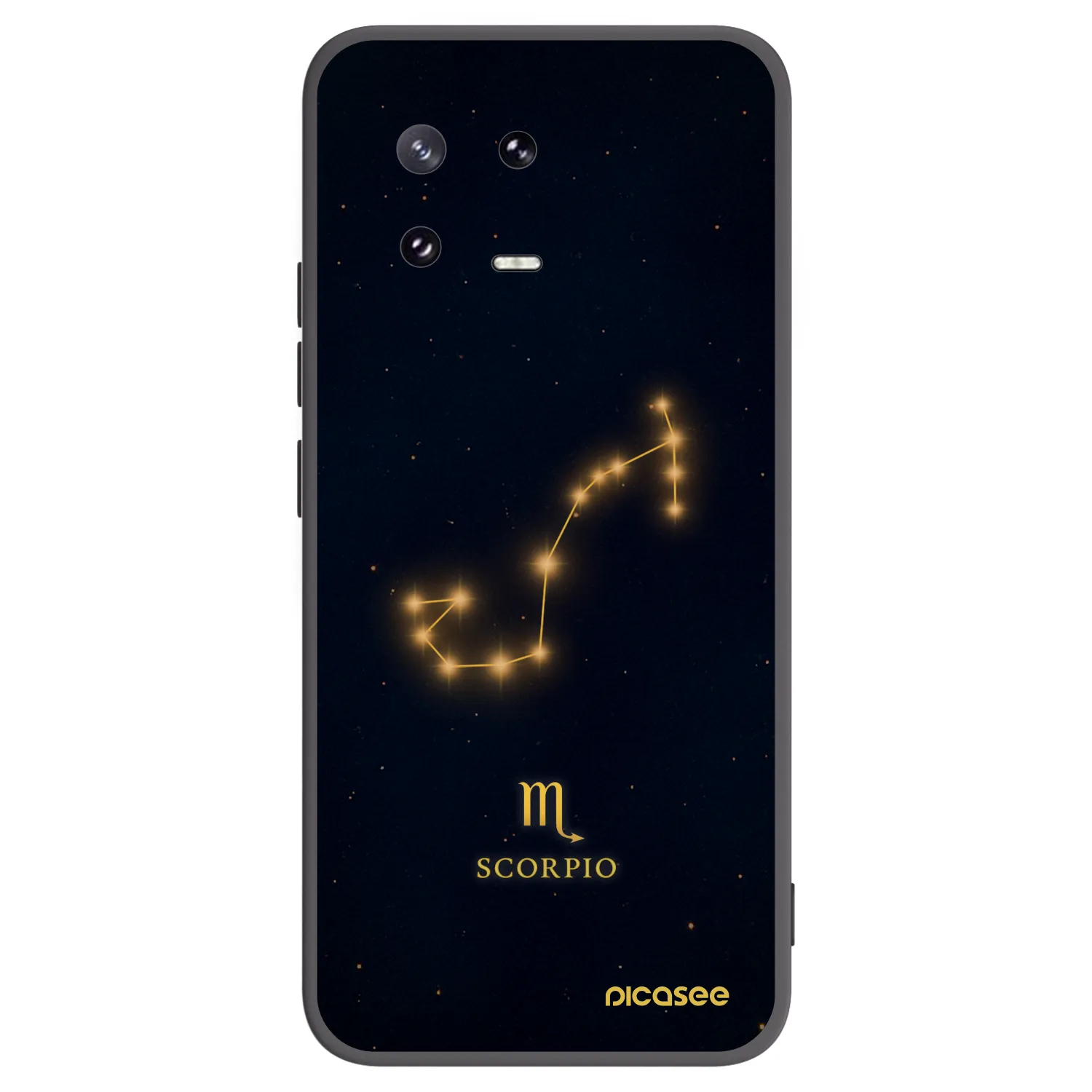 Picasee husă neagră din silicon pentru Xiaomi 13 Pro - SCORPIO