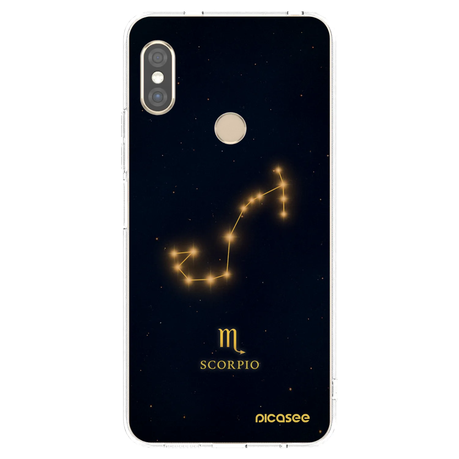 Picasee husă transparentă din silicon pentru Xiaomi Redmi Note 5 Global - SCORPIO