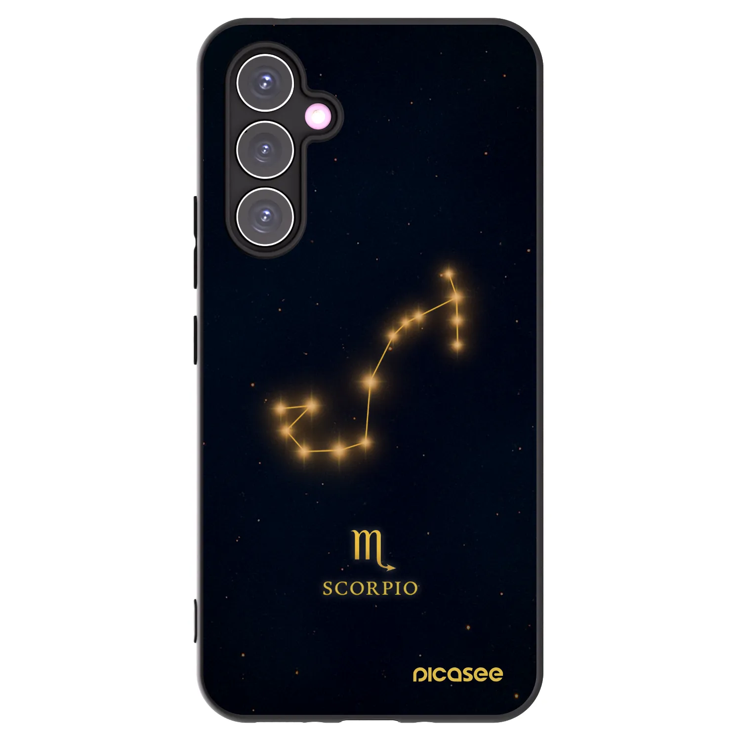 Picasee husă neagră din silicon pentru Samsung Galaxy A54 5G A546B - SCORPIO