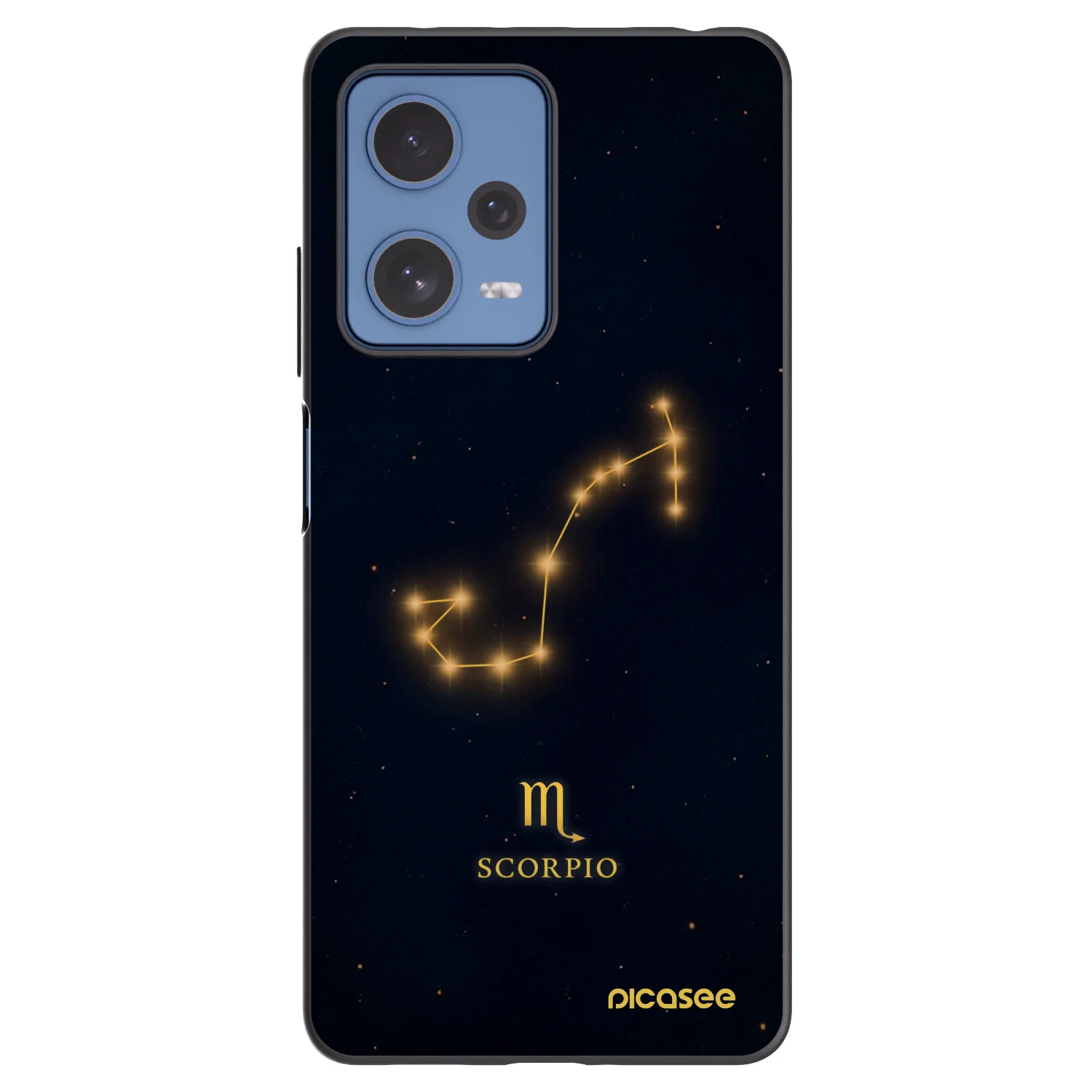 Picasee husă neagră din silicon pentru Xiaomi Redmi Note 12 Pro 5G - SCORPIO