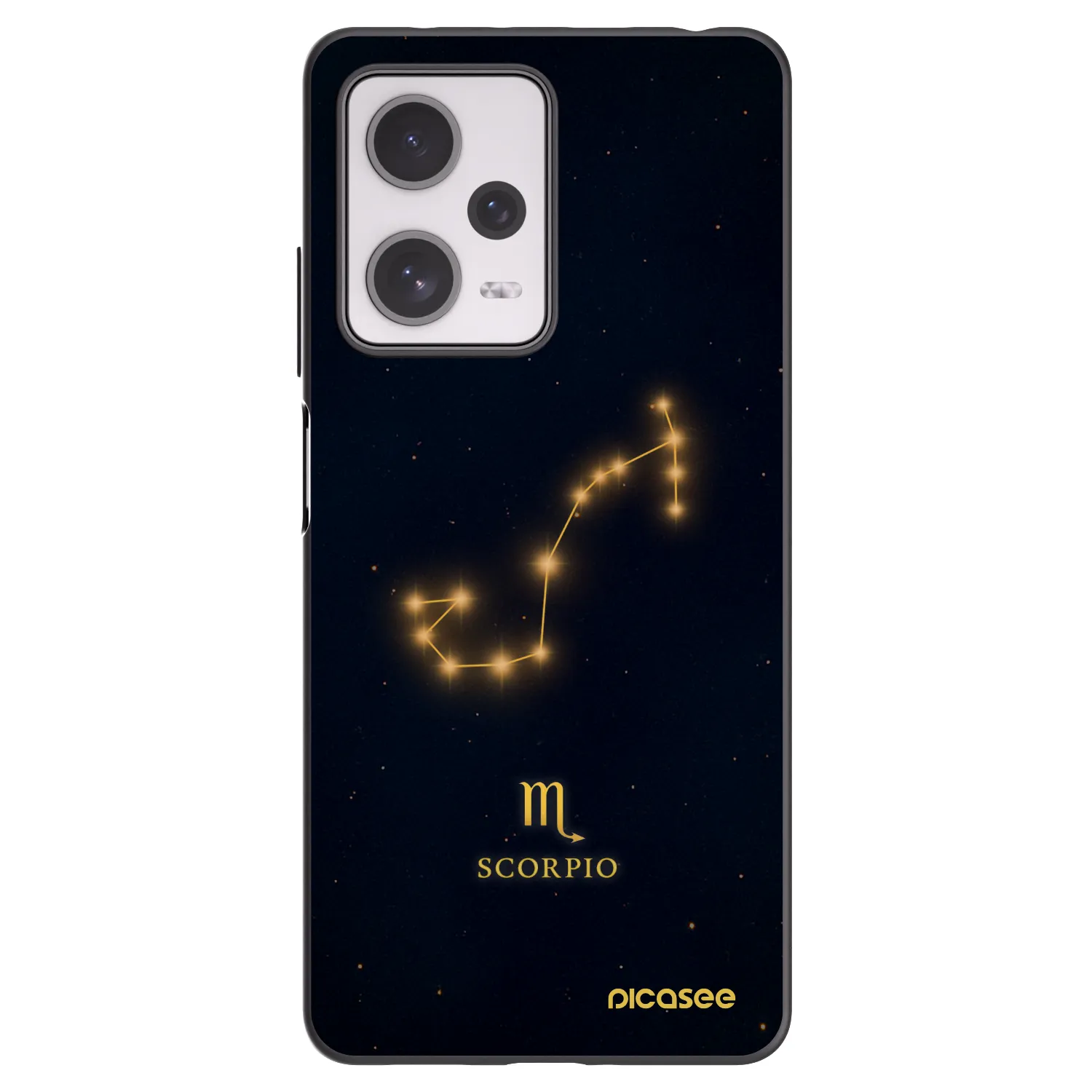 Picasee husă neagră din silicon pentru Xiaomi Redmi Note 12 Pro+ 5G - SCORPIO