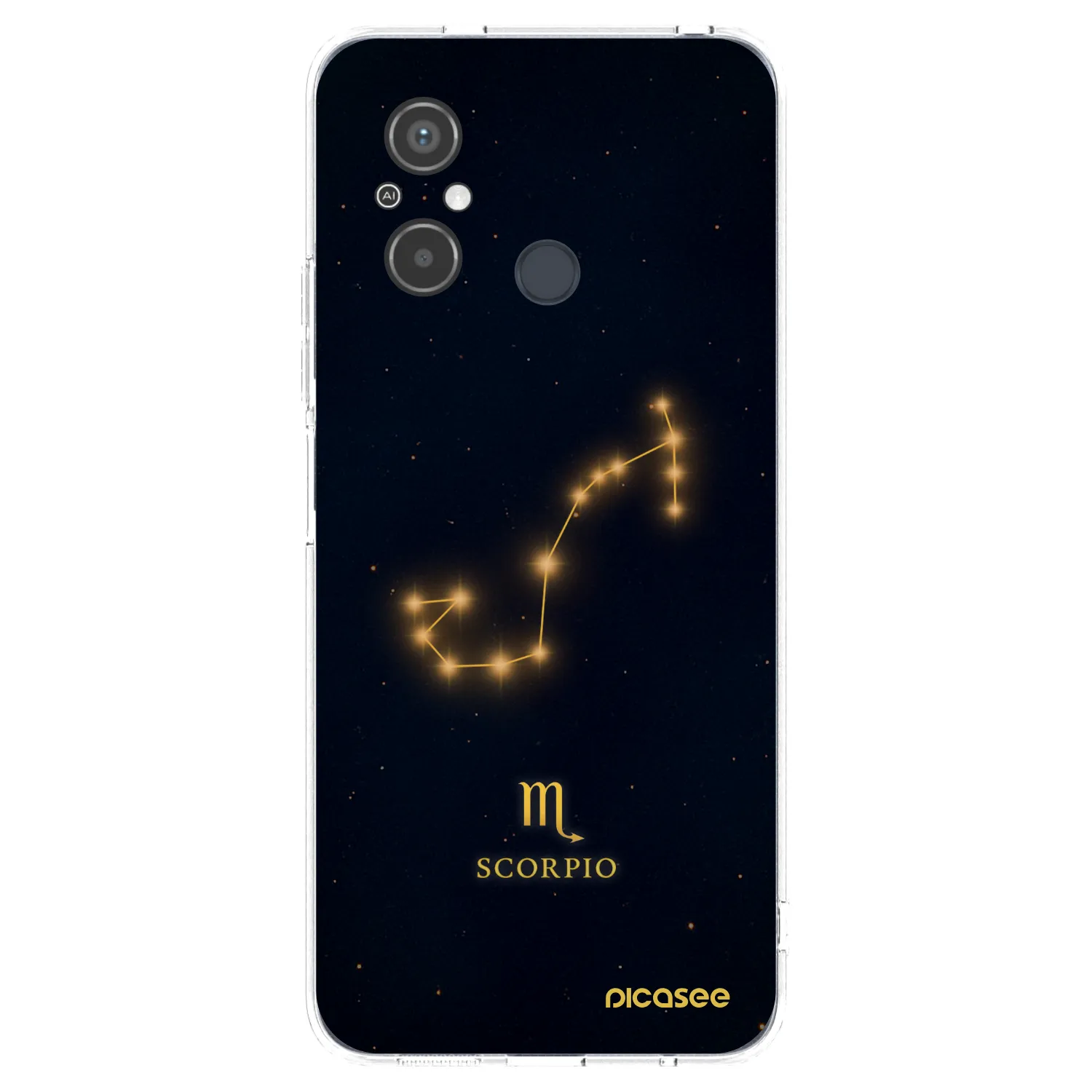 Picasee husă transparentă din silicon pentru Xiaomi Redmi 12C - SCORPIO