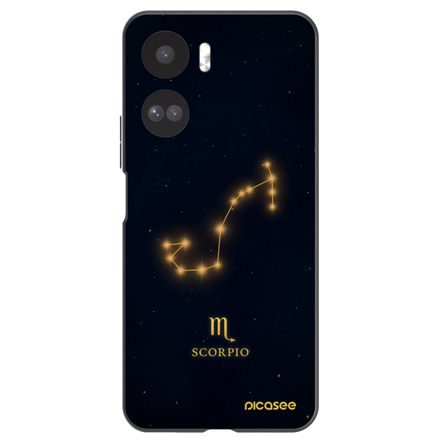 Picasee husă neagră din silicon pentru Honor 90 Lite 5G - SCORPIO