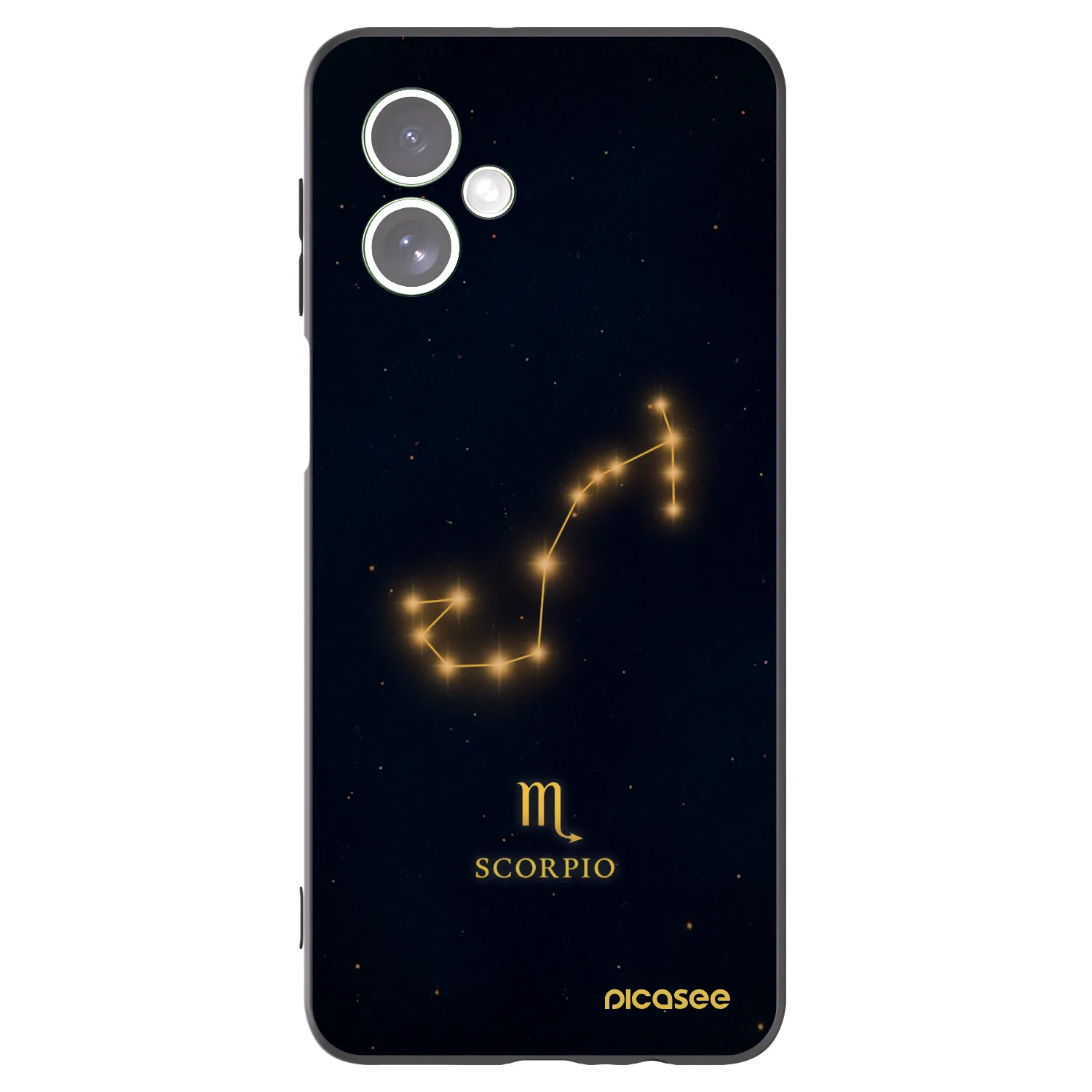 Picasee husă neagră din silicon pentru Motorola Moto G54 5G - SCORPIO