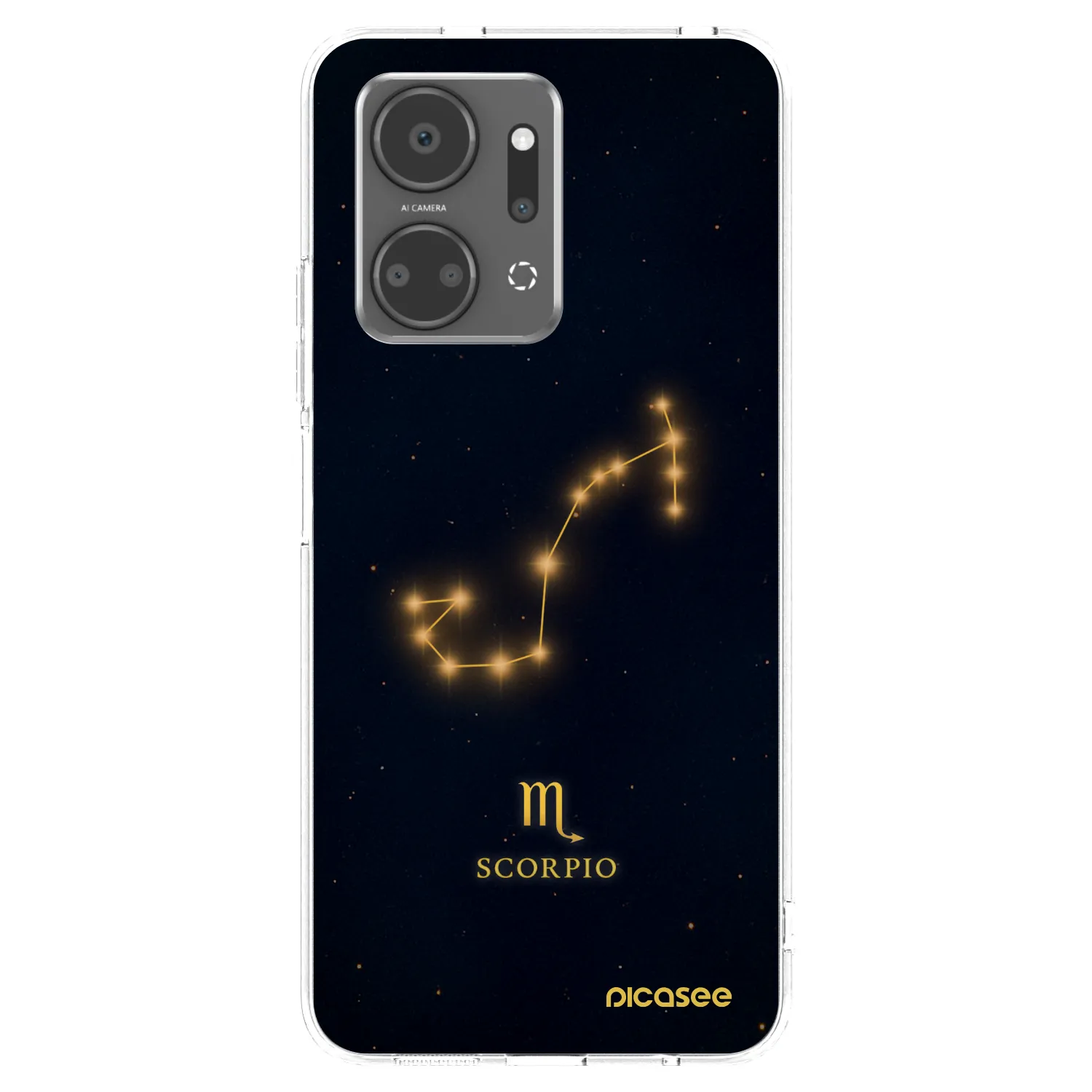Picasee husă transparentă din silicon pentru Honor X7a - SCORPIO