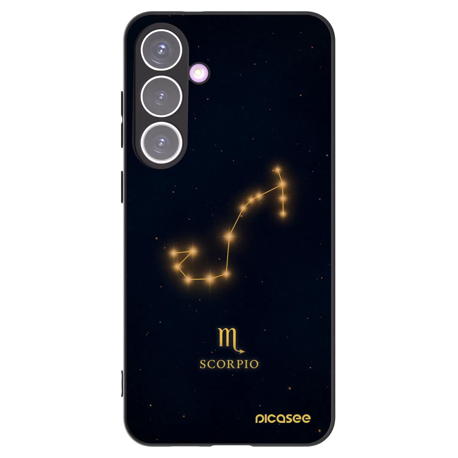 Picasee husă neagră din silicon pentru Samsung Galaxy S24+ S926B 5G - SCORPIO