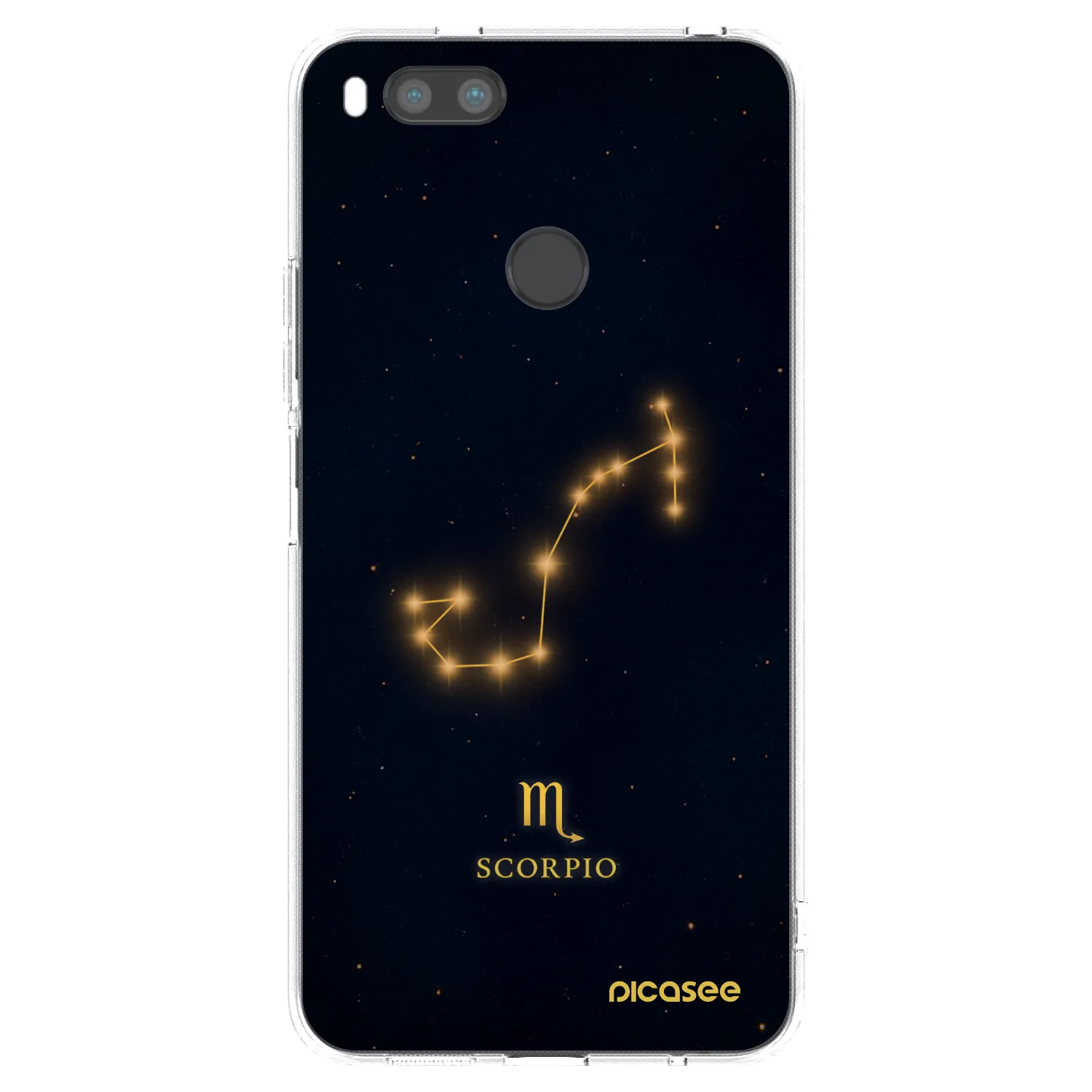 Picasee husă transparentă din silicon pentru Xiaomi Mi Note 10 (Pro) - SCORPIO