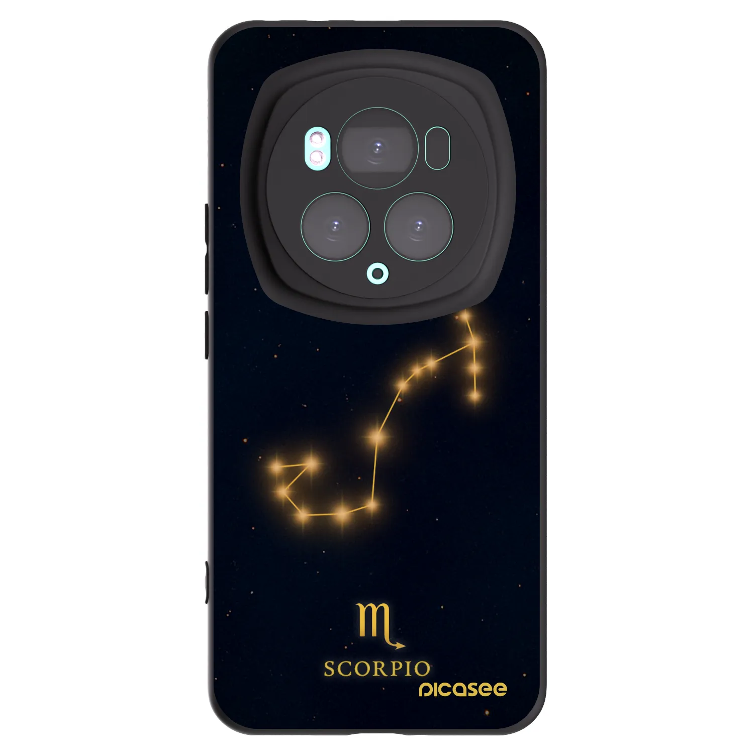 Picasee husă neagră din silicon pentru Honor Magic6 Pro - SCORPIO