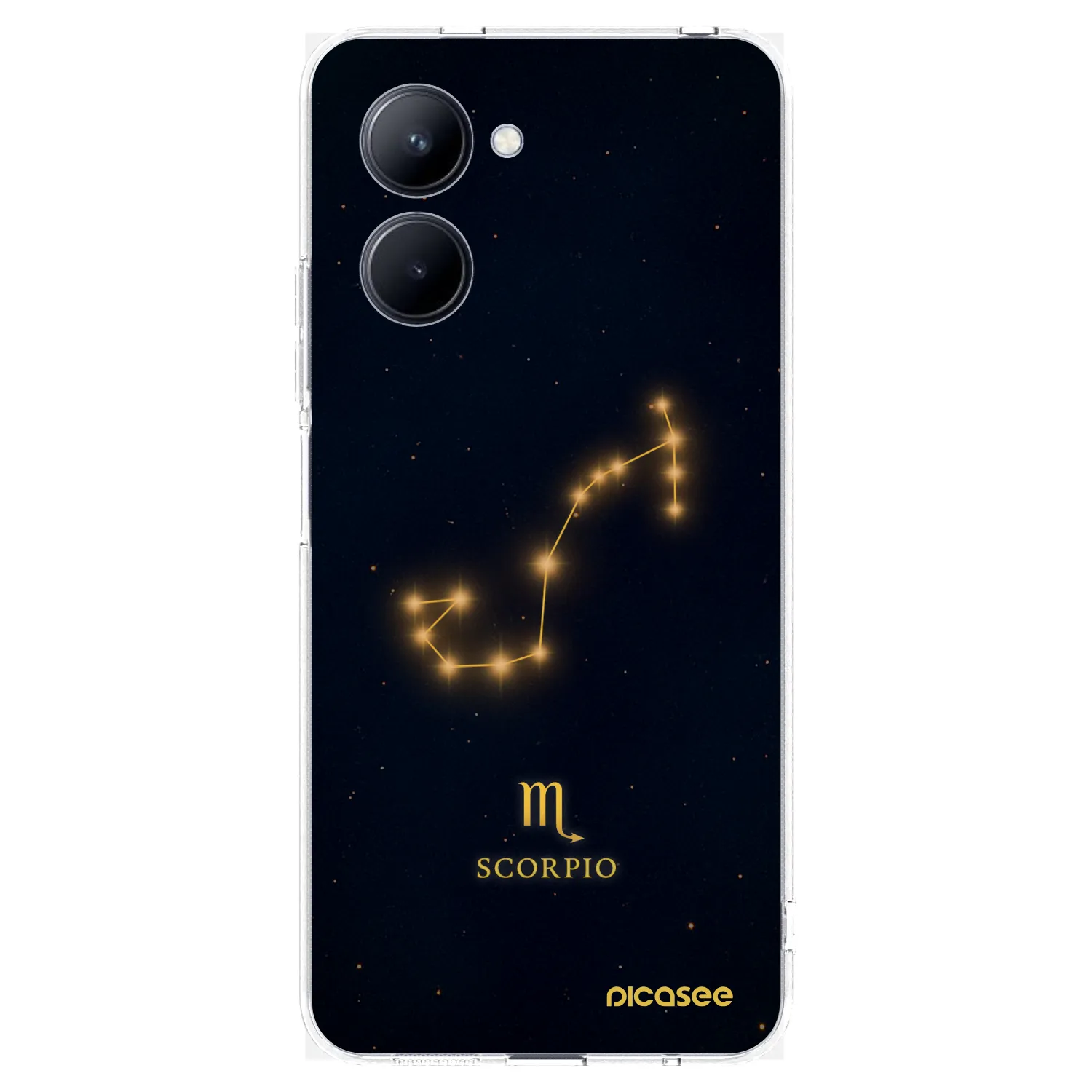 Picasee husă transparentă din silicon pentru Realme C33 (2023) - SCORPIO