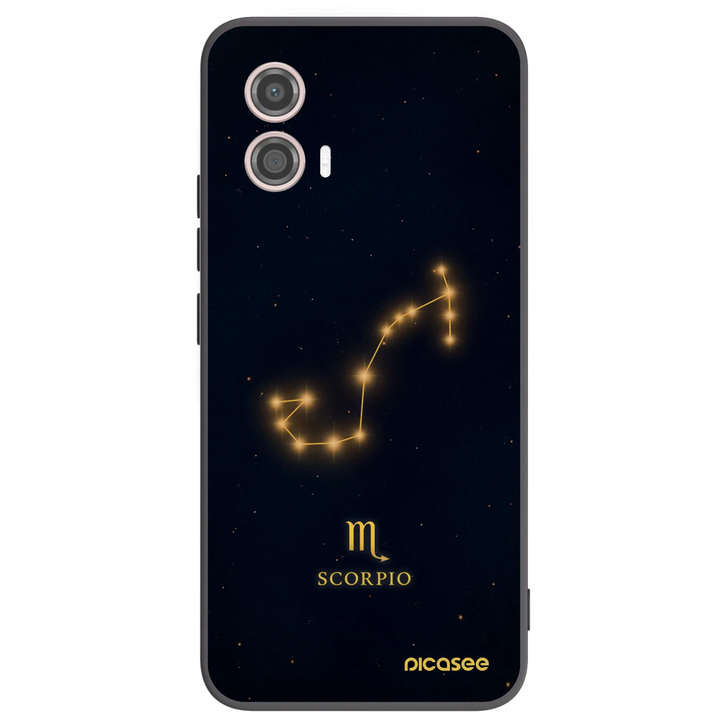 Picasee husă neagră din silicon pentru Motorola Moto G53 5G - SCORPIO