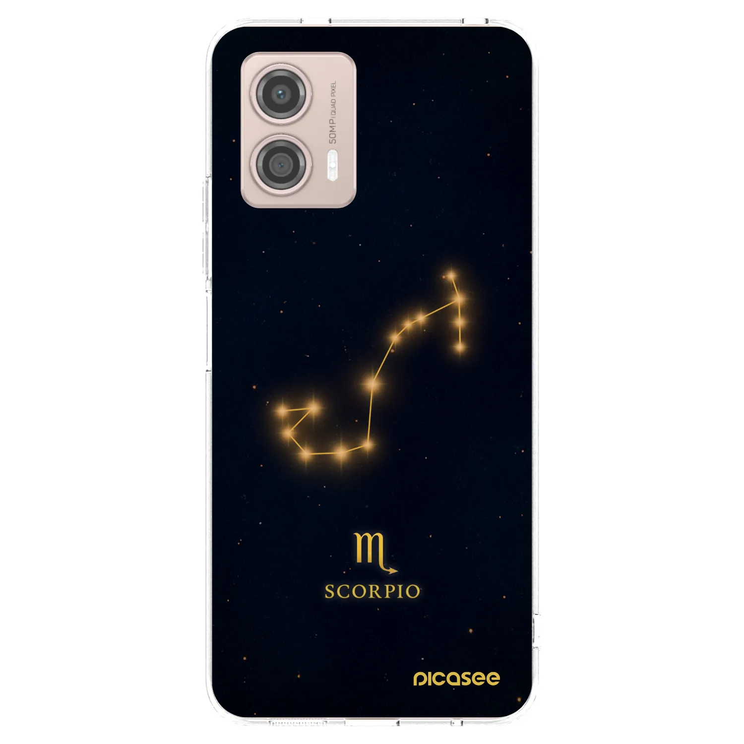 Picasee husă transparentă din silicon pentru Motorola Moto G53 5G - SCORPIO